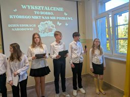 Uroczystość z okazji Dnia Edukacji Nardowej